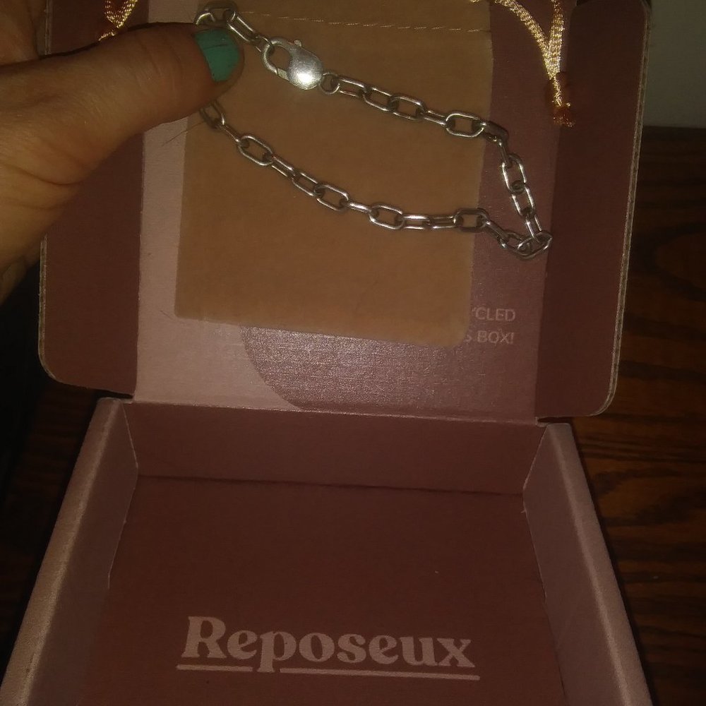 Reposeux brand The Flinty Bracelet (9" version)